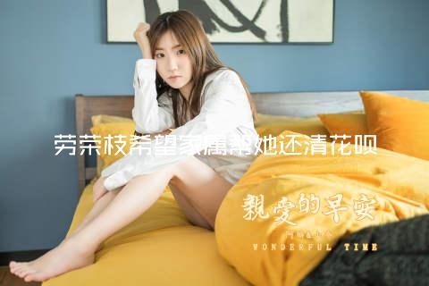 劳荣枝希望家属帮她还清花呗